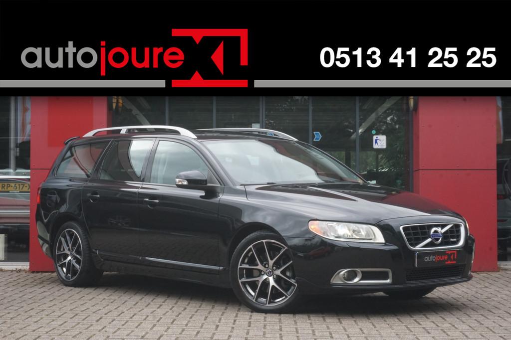 Volvo V70 2.0T R-Edition | Origineel NL | Leder | Navigatie, Auto's, Volvo, Euro 5, Zwart, 4 cilinders, Navigatiesysteem
