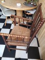 Bobbin stoel, Huis en Inrichting, Ophalen, Bruin, Hout, Eén