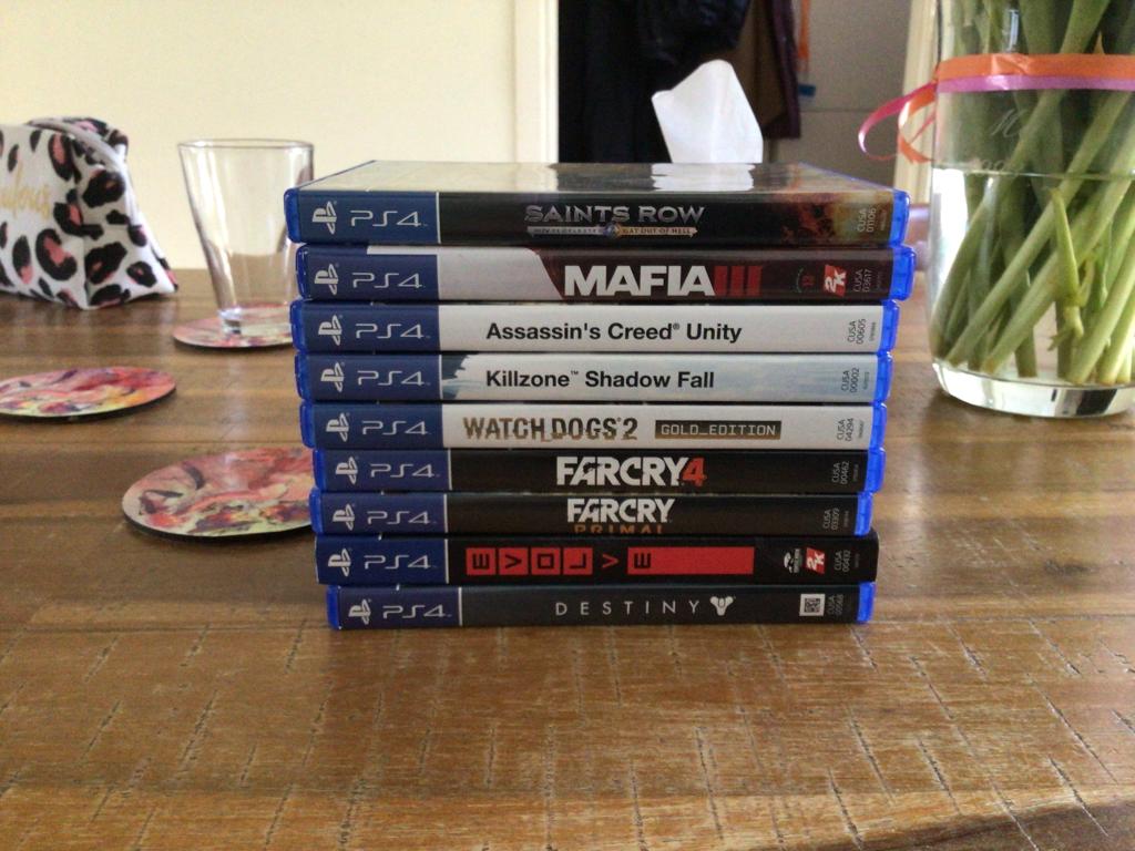 9 ps4 games, Spelcomputers en Games, Vanaf 18 jaar, Shooter, 1 speler, Ophalen of Verzenden