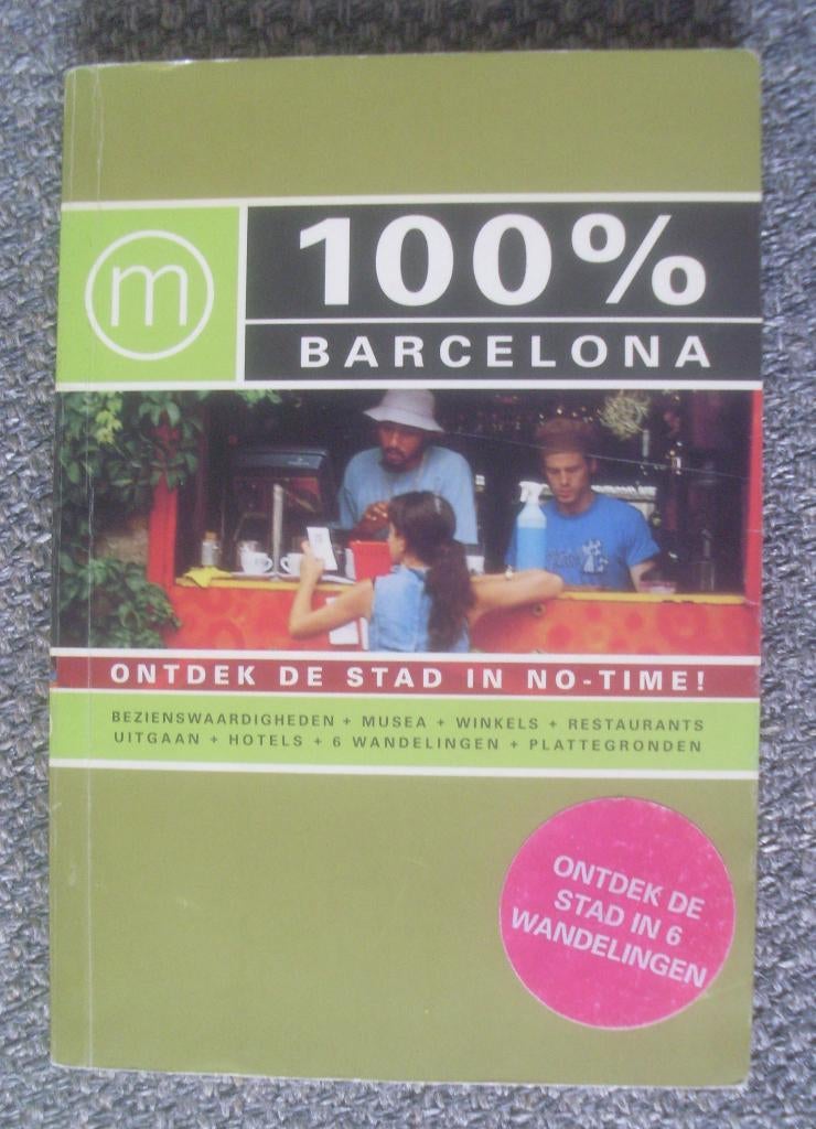 100% Barcelona - M, Boeken, Reisgidsen, Overige merken, Europa, Ophalen of Verzenden, Zo goed als nieuw