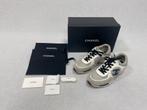 Chanel Sneakers Suede Mesh White/Grey Size 41,5, Verzenden, ., Wit, .