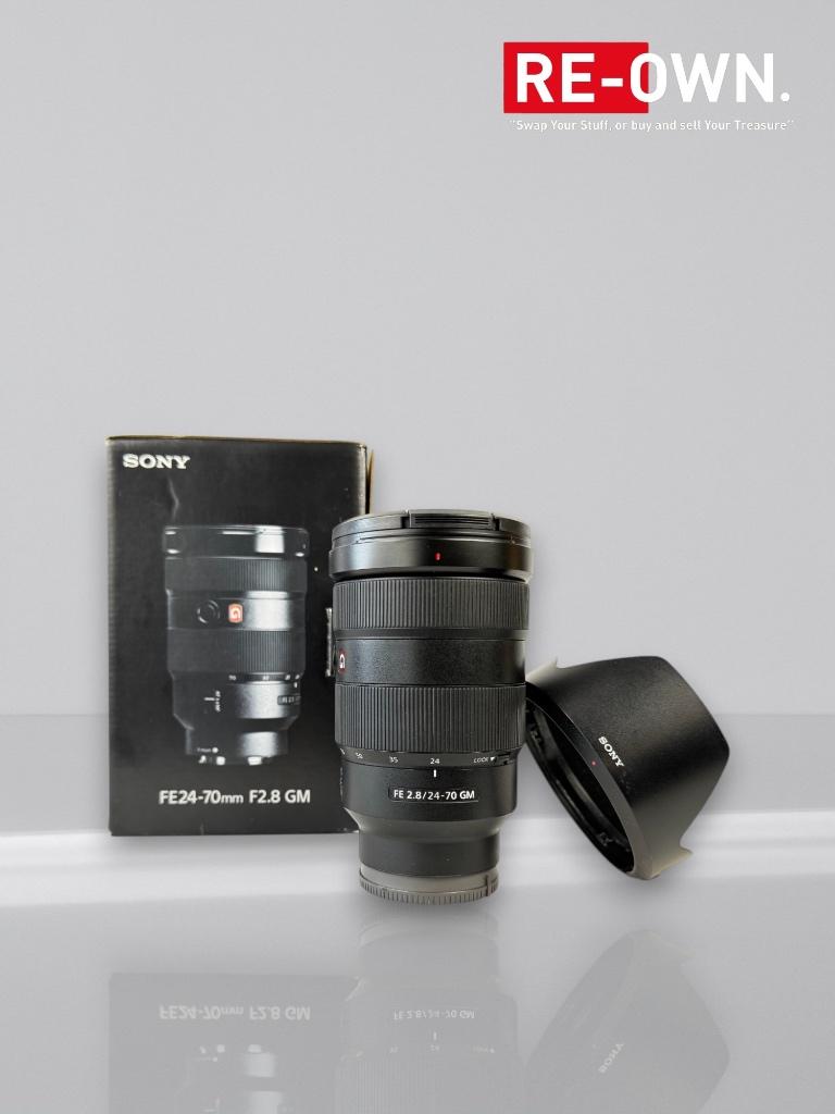 Sony Fe 24-70mm F/2.8 GM (nieuwstaat+ aankoopbon + garantie), Audio, Tv en Foto, Fotografie | Lenzen en Objectieven, ., Ophalen of Verzenden