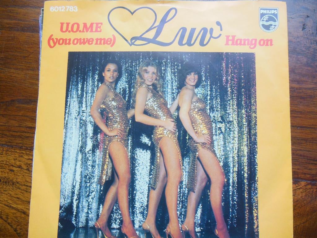 single luv u.o.me 45rpm jukebox pop muziek vinyl record 7'', Gebruikt, 7 inch, Single, Ophalen of Verzenden