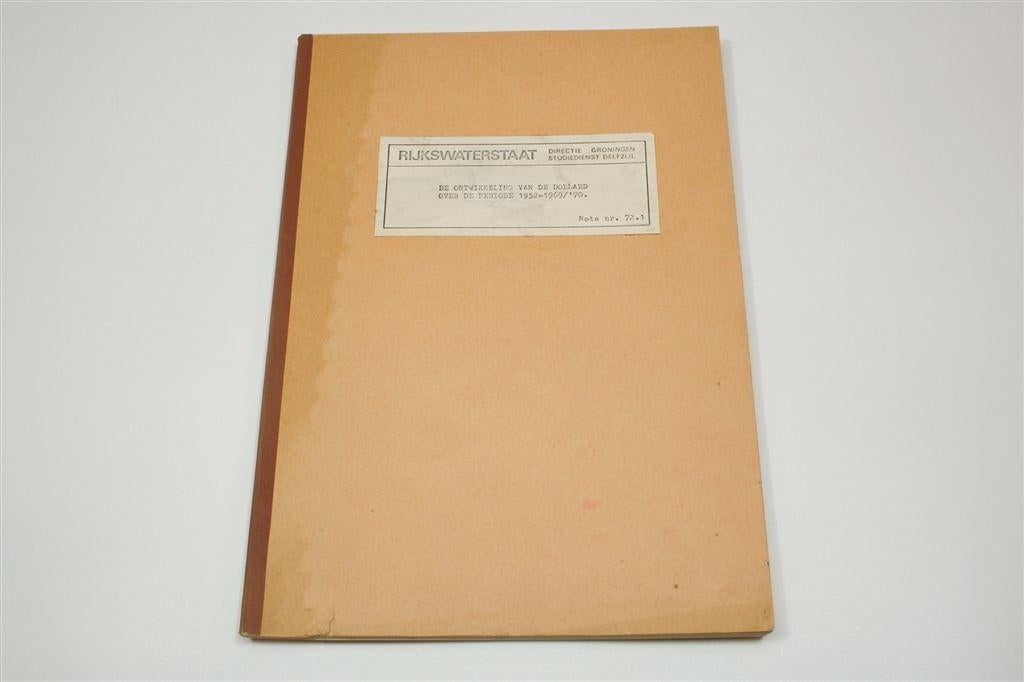 Ontwikkeling Dollard 1952-1969 — Rijkswaterstaat, Ophalen of Verzenden, Gelezen
