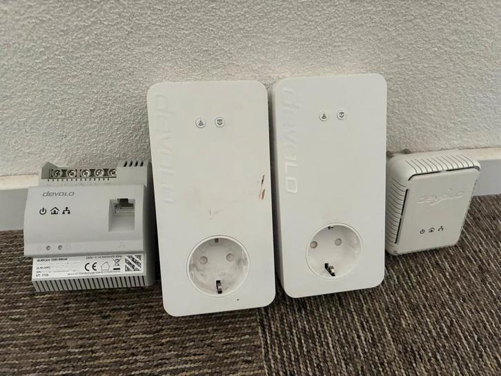 Devolo complete set, Computers en Software, Powerlines, Gebruikt, Ophalen of Verzenden
