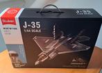 Sluban J-35 ModelBricks Vliegtuig Bouwpakket 1/44 Schaal, Ophalen, Zo goed als nieuw, Overige merken