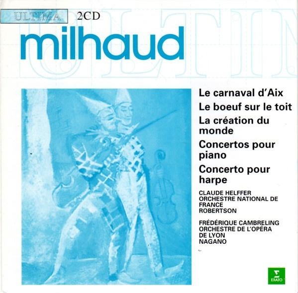 MILHAUD Le carnaval d'Aix 2 - CD ROBERTSON ERATO NIEUWSTAAT, Boxset, Modernisme tot heden, Ophalen of Verzenden, Zo goed als nieuw