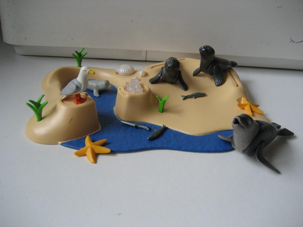 playmobil waddeneiland met zeehonden, Ophalen of Verzenden, Zo goed als nieuw