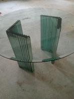 Ronde eettafel uitv. Gallotti & Radice jaren 80, Ophalen, Rond, Jaren 80/90, Glas