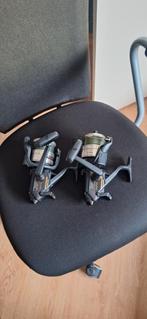 2 x Shimano 4500 B met bedrukte spoelen, Ophalen of Verzenden