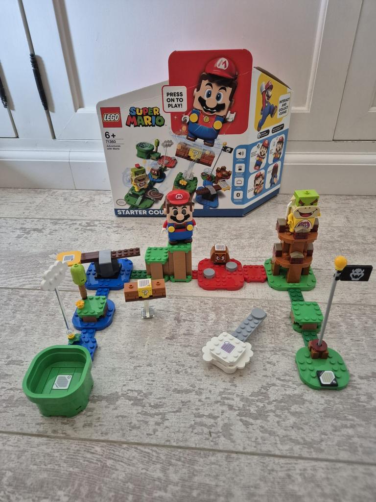 Lego super mario, Ophalen of Verzenden, Zo goed als nieuw, Jongen of Meisje