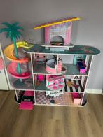 LOL Surprise Poppenhuis met Camper, Raceauto en Accessoires, Ophalen, Gebruikt, Pop