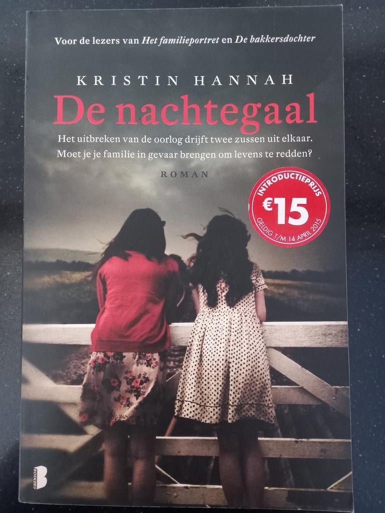 Kristin Hannah - De nachtegaal, Boeken, Ophalen of Verzenden, Zo goed als nieuw, Nederland, Kristin Hannah