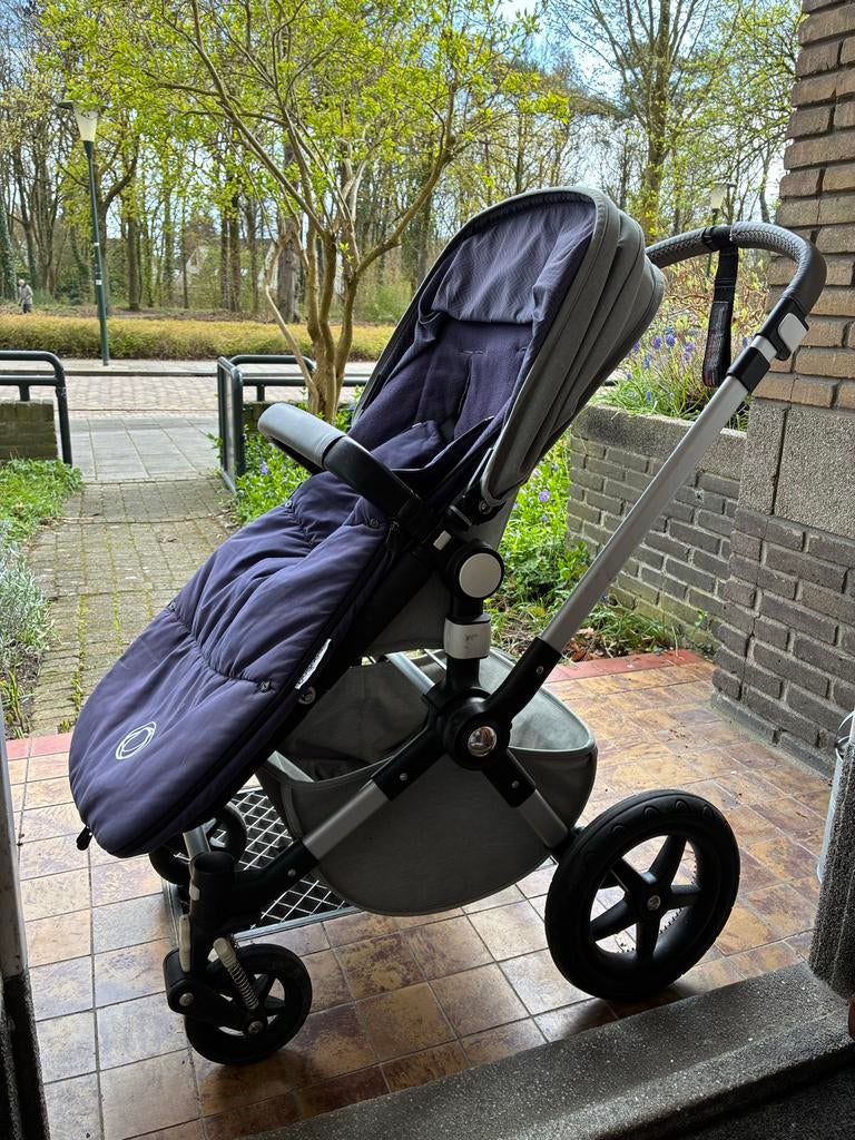 Bugaboo Cameleon 3 grijs met wieg, Gebruikt, Bugaboo, Ophalen of Verzenden, Combiwagen
