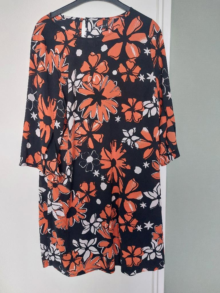 Yoek jurk, Ophalen of Verzenden, Zo goed als nieuw, Zwart, Jurk