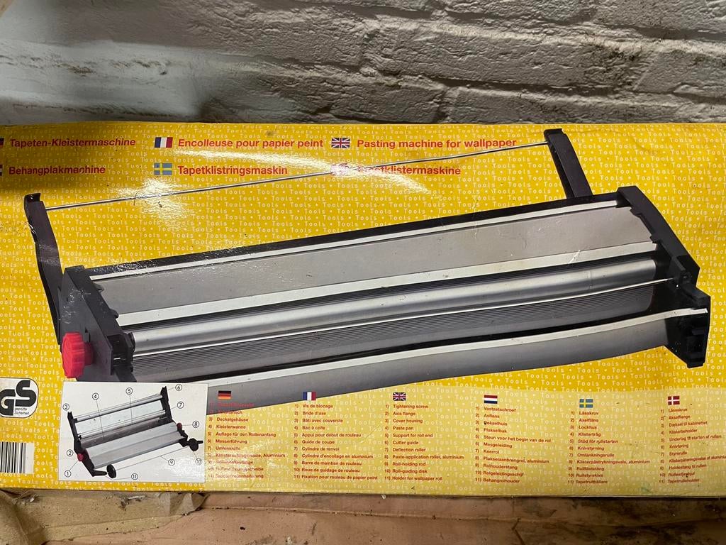 POWER FIX BEHANG PLAKMACHINE, Doe-het-zelf en Verbouw, Ophalen of Verzenden, Zo goed als nieuw, Overige typen