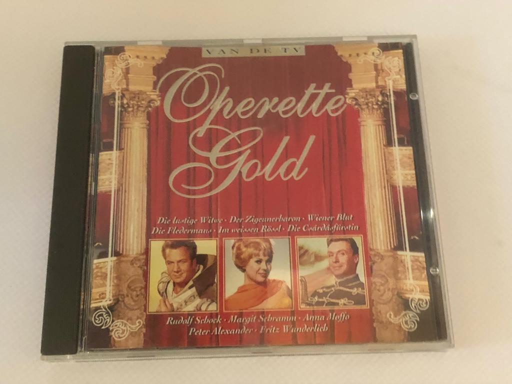 CD Operette gold, Ophalen of Verzenden, Gebruikt, Opera of Operette