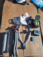 GOPRO HERO 10 MET VEEL ACCESSOIRES, Ophalen of Verzenden, Zo goed als nieuw, GoPro