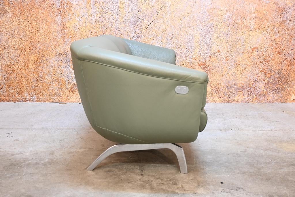 ZGANieuw leren Leolux Ascana electr verstelbare designbank, Huis en Inrichting, Banken | Bankstellen, Leolux, Leolux, Driepersoons