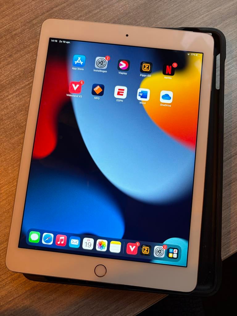 Apple iPad Air 2 Cellular Wit/Goud, Computers en Software, Apple iPads, 9 inch, Apple, Apple iPad Air, Ophalen of Verzenden