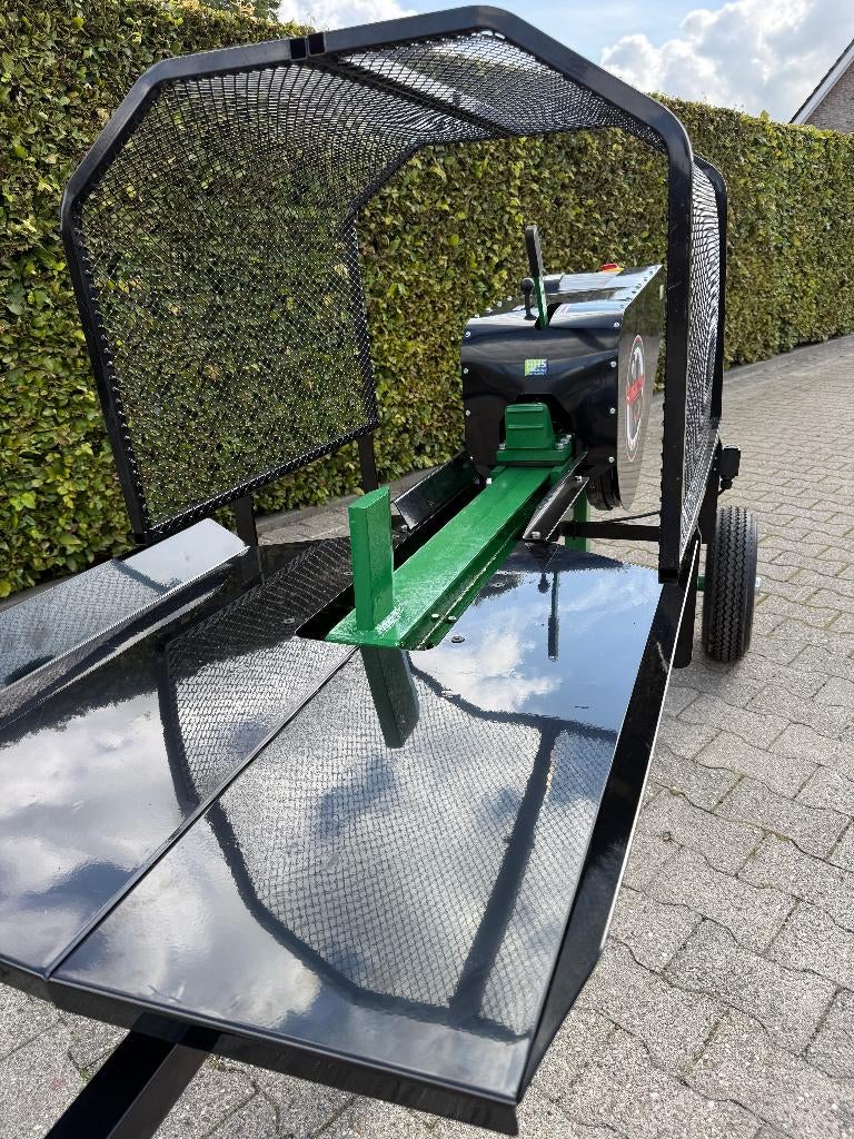 snelle houtklover 34 ton kloofkracht benzine of electr 400v, Ophalen of Verzenden, Nieuw, Benzine, Liggend