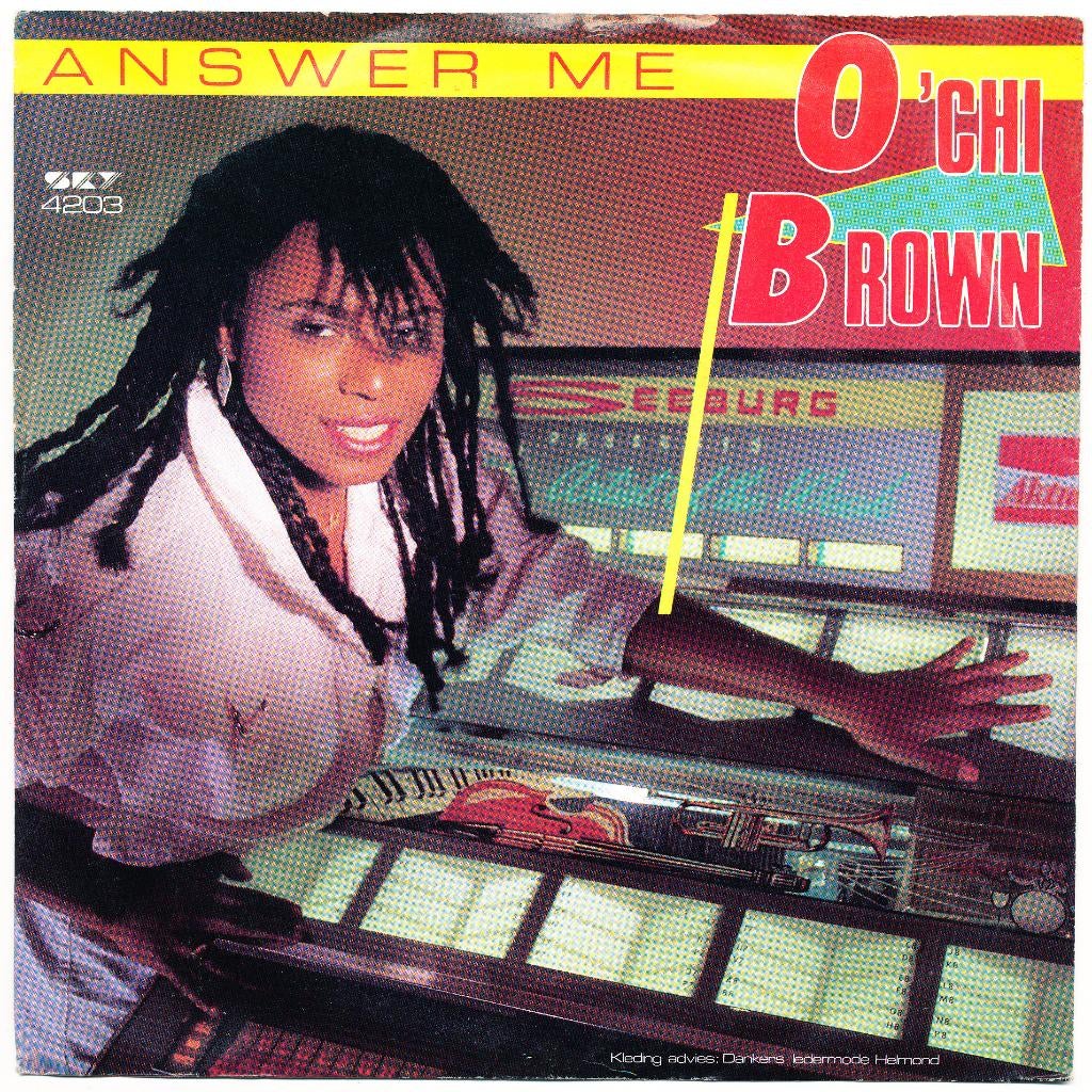 O'chi Brown - Answer me / Love for you, love for me, Gebruikt, 7 inch, Single, Ophalen of Verzenden