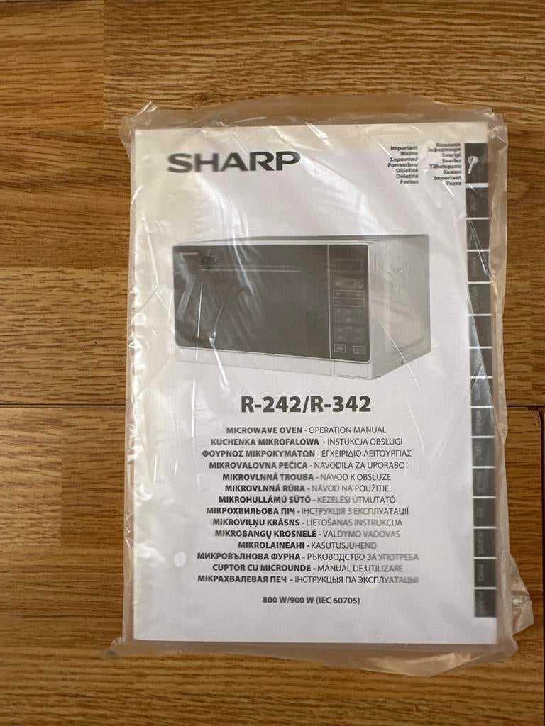 Sharp Magnetron Zilver 20L 800W - Magnetrons