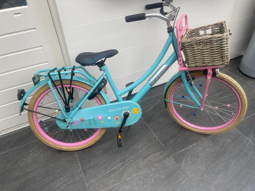 Popal transport meisjes fiets te koop, Fietsen en Brommers, 22 inch, Popal transport fiets, Ophalen of Verzenden, Handrem