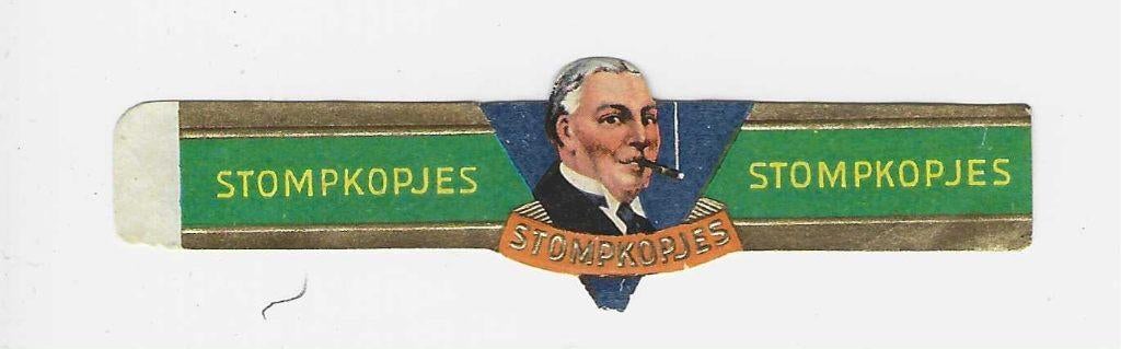 Klassiek 20 - 467    stompkop    sigarenbandjes, Ophalen of Verzenden, Gebruikt, Sigarenbandjes