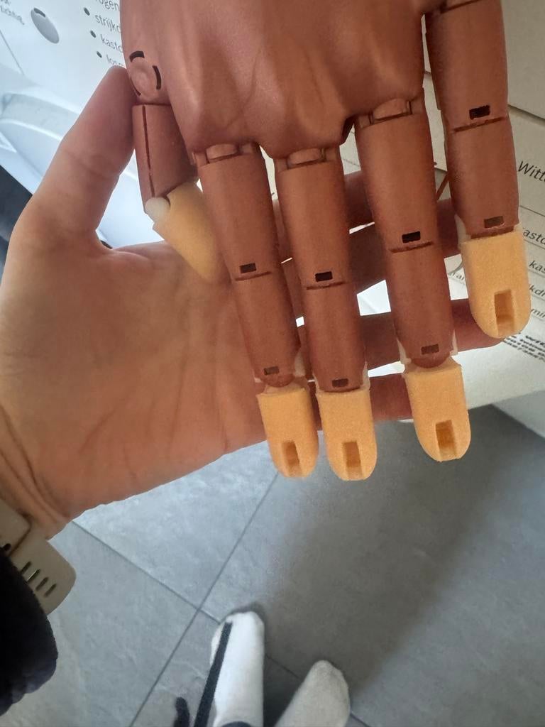 Oefenhand acryl/biab/acrygel/gel, Ophalen of Verzenden, Gebruikt, Overige typen