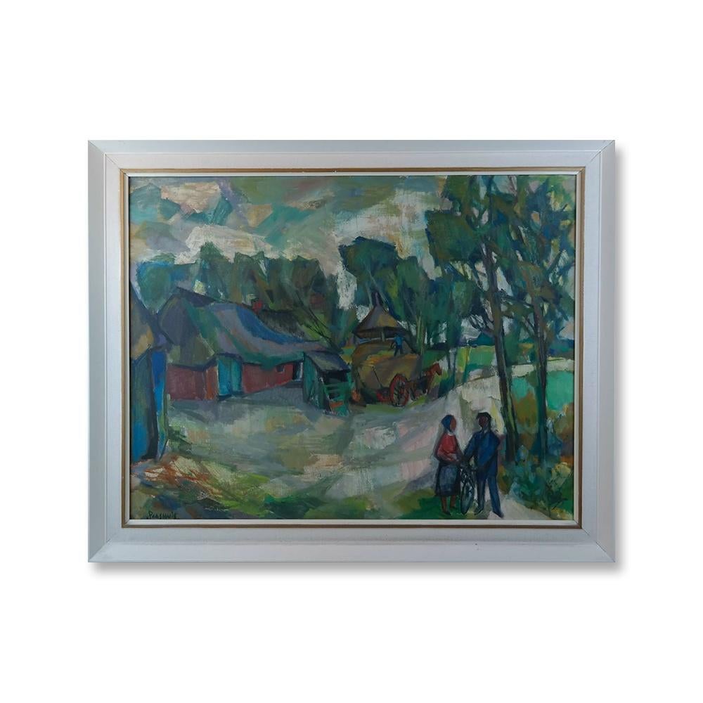 Arnoud Paashuis (1912-1974), Antiek en Kunst, Kunst | Schilderijen | Klassiek, Ophalen of Verzenden