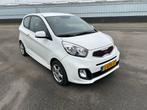 Kia Picanto 1.2 Cvvt 3-DRS Aut. 2013 Wit, Auto's, Kia, Euro 5, Stof, 4 cilinders, USB