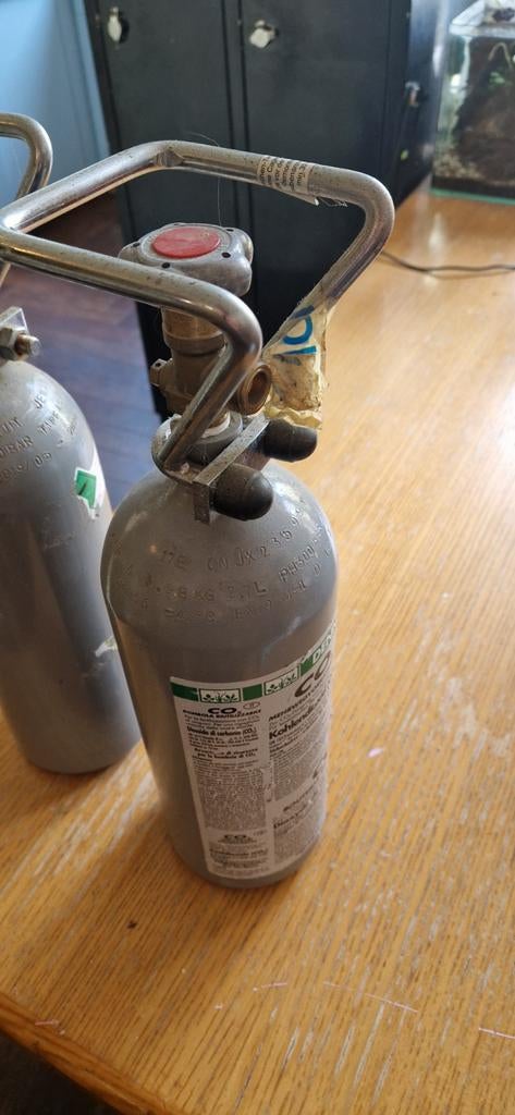 2kg CO2 cilinder, Ophalen, Gebruikt, CO₂-systeem