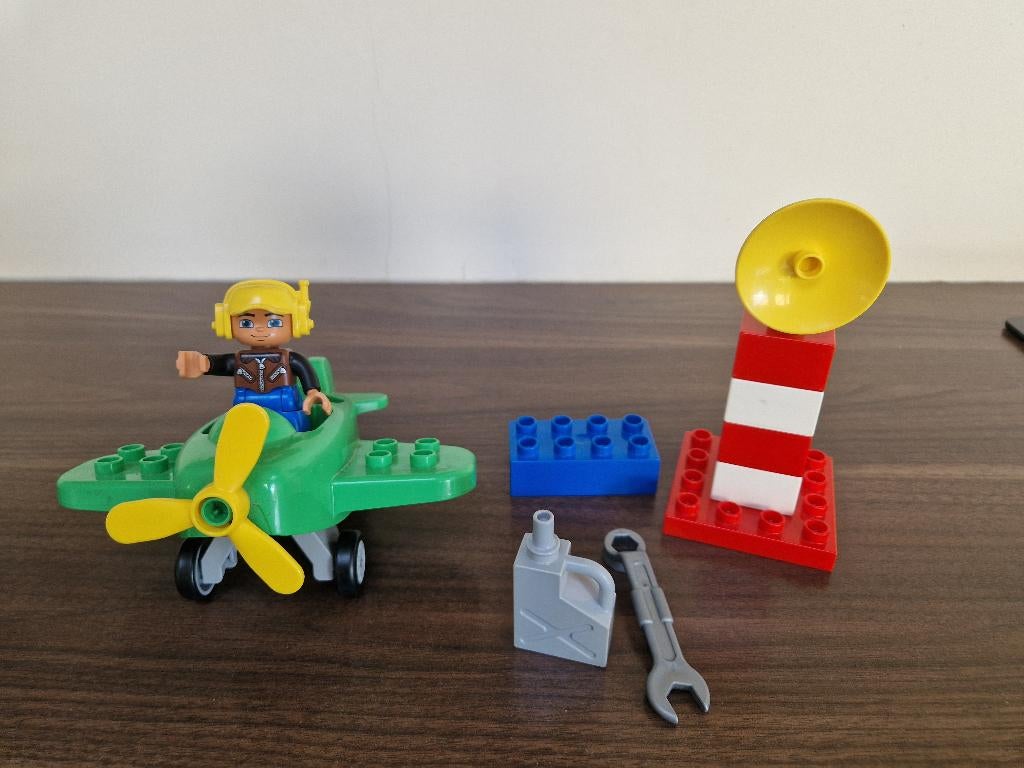 LEGO DUPLO klein vliegtuig - 10808, Ophalen of Verzenden, Zo goed als nieuw, Compleet, Duplo