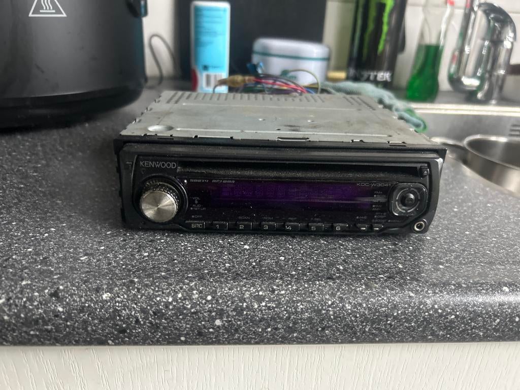 Kenwood autoradio KDC-W3047 met Bluetooth, Auto diversen, Ophalen of Verzenden, Gebruikt