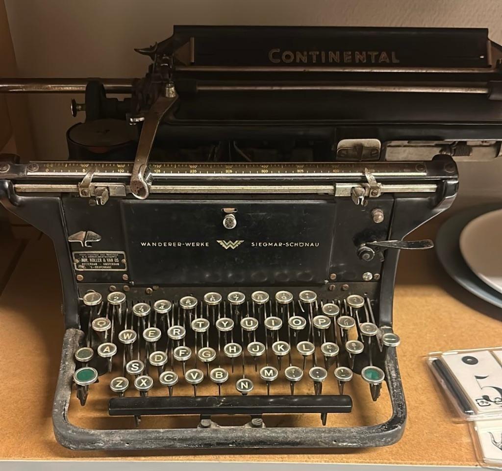 Continental Wanderer Werken Siegmar-Schönau - Typemachine -, Diversen, Typemachines, Ophalen, Gebruikt