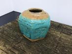 Chinese turquoise gemberpot, gemerkt, Antiek en Kunst, Ophalen of Verzenden