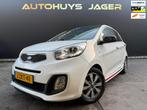 Kia Picanto 1.0 CVVT X-treme Multi stuur Leder, Auto's, Kia, Voorwielaandrijving, Euro 5, Gebruikt, Zwart