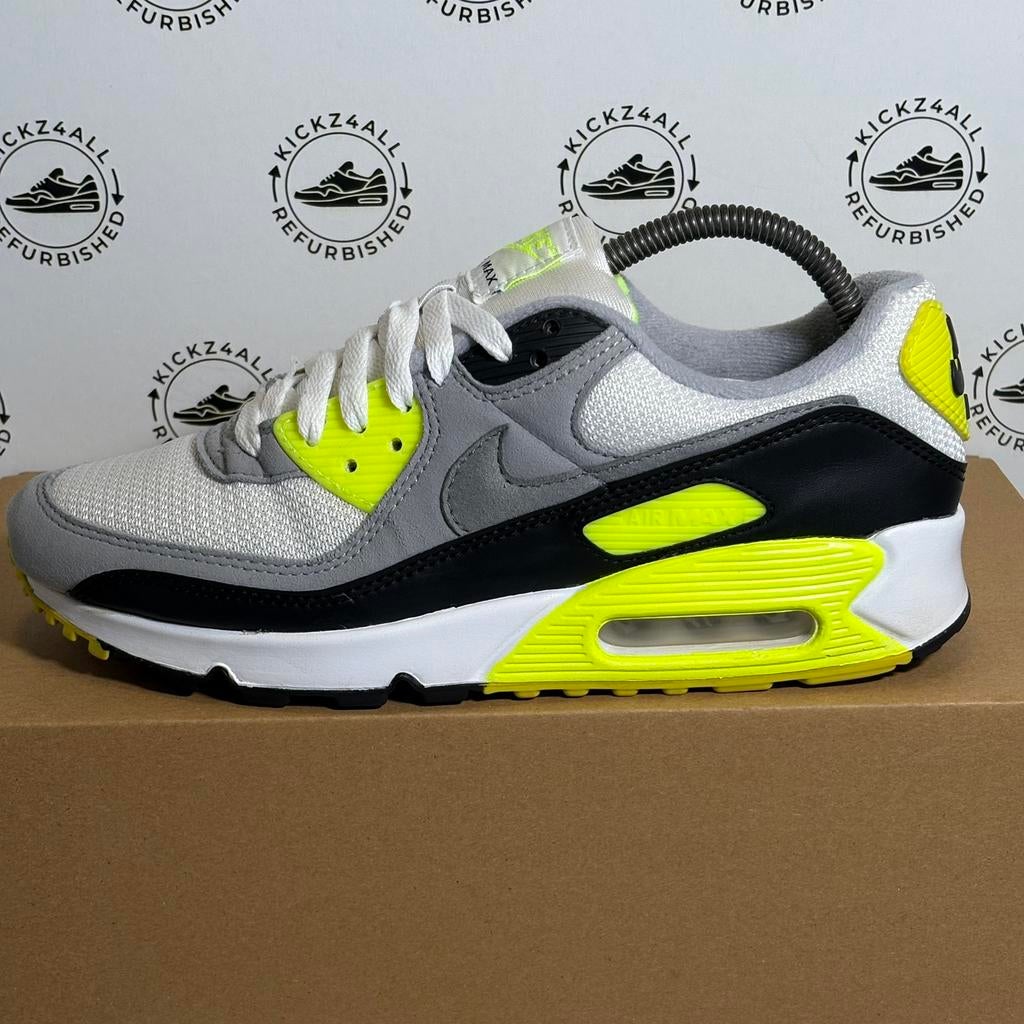 Nike Air Max 90 OG ‘Volt’ Maat 42, Kleding | Heren, Schoenen, Wit, Ophalen of Verzenden, Nike, Nike