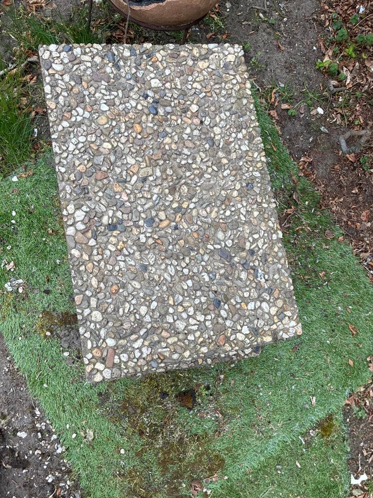 Gratis grindtegels af te halen, Tuin en Terras, Tegels en Klinkers, Ophalen, Gebruikt, Grind, Terrastegels