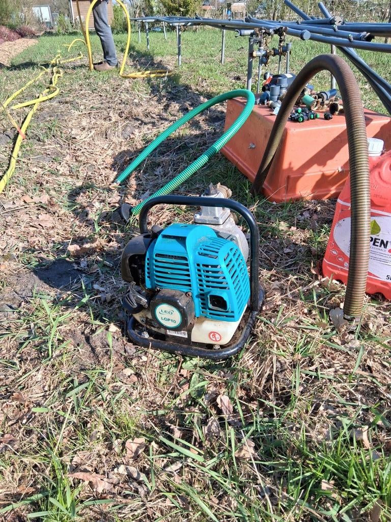 Beregenings instalatie, Ophalen, Tuinslang