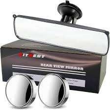 De KITBEST achteruitkijkspiegel met zuignap, Auto-onderdelen, Spiegels, Universele onderdelen, Nieuw, Verzenden
