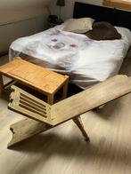 Houten decoratie stoel, PTMD, India, inklapbaar, Ophalen