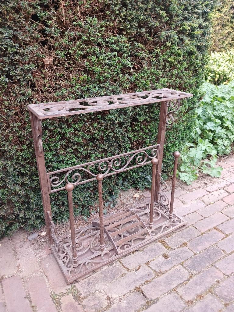Gietijzeren laarzenrek, Ophalen, Vintage, Gebruikt, Meerkleurig