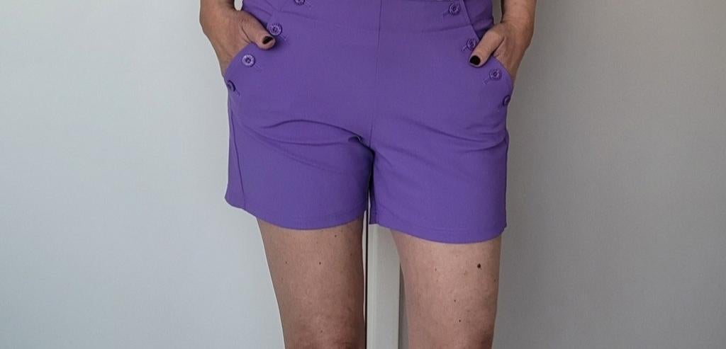 Studio Anneloes Rome short S korte broek, Kleding | Dames, Studio Anneloes, Kort, Paars, Ophalen of Verzenden