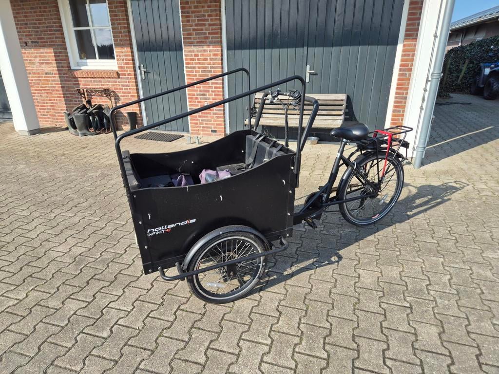 Nette Hollandia Infinit-E elektrische bakfiets, 4 kinderen of meer, Gebruikt, Elektrisch, Ophalen