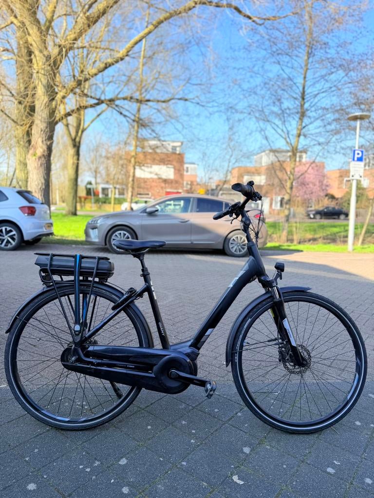Giant Prime E+ elektrische fiets Yamaha middenmotor nieuwsta, Ophalen, Zo goed als nieuw, 50 km per accu of meer, Giant