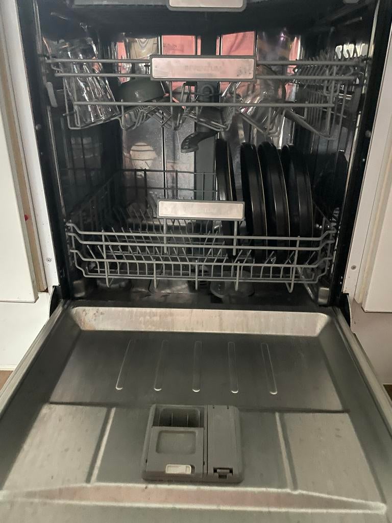 Inventum vaatwasser - Zo goed als nieuw, met besteklade, Witgoed en Apparatuur, Vaatwasmachines, Zo goed als nieuw, Inbouw, 60 cm of meer