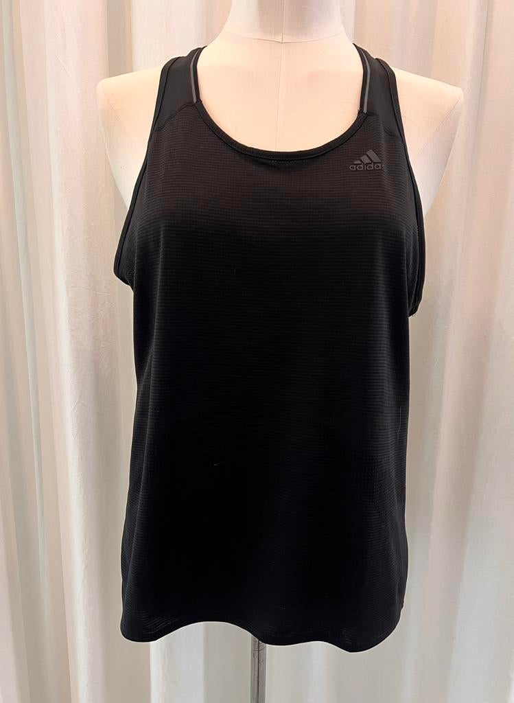 Adidas hemd, Zwart, Maat 42/44 (L), Ophalen of Verzenden, Fitness of Aerobics