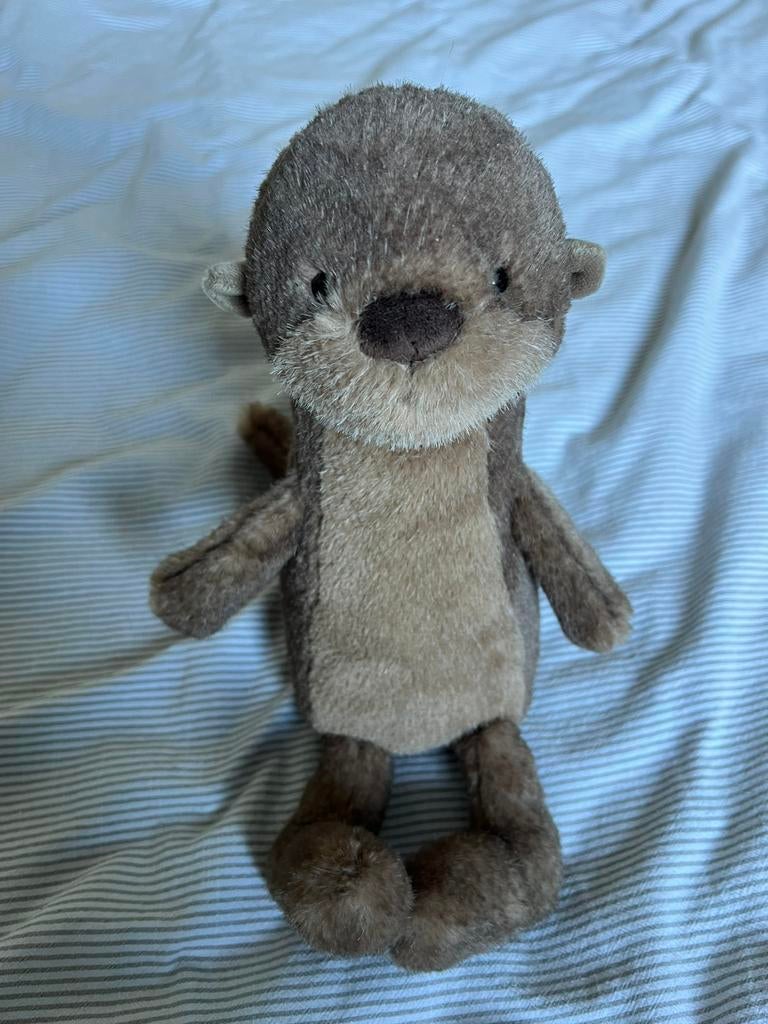 Jellycat Brooke Otter, Kinderen en Baby's, Speelgoed | Knuffels en Pluche, Ophalen of Verzenden, Zo goed als nieuw, Overige typen